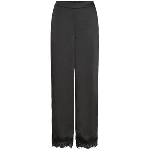 Coster Copenhagen Pants With Lace Detail 44 Black 44 Coster Copenhagen Pants With Lace Detail 44 Black 44