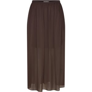 Coster Copenhagen Transparent Midi Skirt 34 Brown 34 Coster Copenhagen Transparent Midi Skirt 34 Brown 34