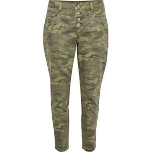 Cream Crpenora Twill 7/8 Pant 25 Green 25 Cream Crpenora Twill 7/8 Pant 25 Green 25