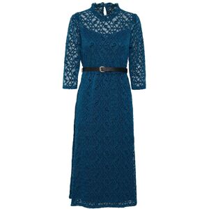 Cream Crgila Lace Dress - Zally Fit XS Navy XS Cream Crgila Lace Dress - Zally Fit XS Navy XS