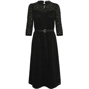 Cream Crgila Lace Dress - Zally Fit XS Black XS Cream Crgila Lace Dress - Zally Fit XS Black XS