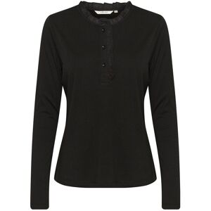 Cream Crnaia Flounce Blouse S Black S Cream Crnaia Flounce Blouse S Black S