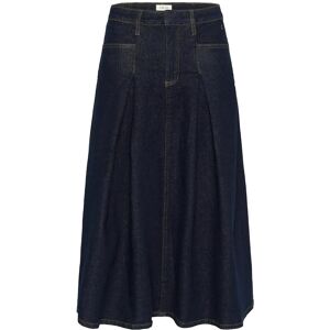 Cream Crrobina Denim Skirt 34 Navy 34 Cream Crrobina Denim Skirt 34 Navy 34