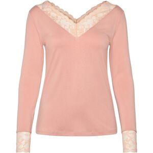 Cream Crtrulla Ls Lace T-Shirt M Pink M Cream Crtrulla Ls Lace T-Shirt M Pink M