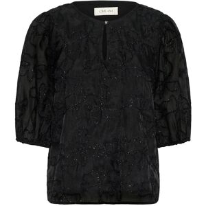 Cream Cringa Blouse 44 Black 44 Cream Cringa Blouse 44 Black 44