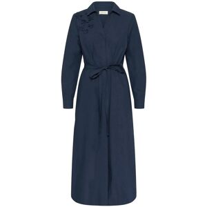 Cream Crisabelle Shirt Dress 34 Navy 34 Cream Crisabelle Shirt Dress 34 Navy 34
