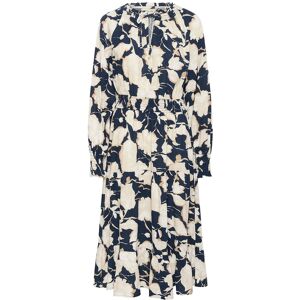 Cream Crlucca Long Dress 44 Navy 44 Cream Crlucca Long Dress 44 Navy 44