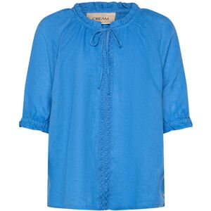 Cream Crbellis Lace Blouse S/M Blue S/M Cream Crbellis Lace Blouse S/M Blue S/M