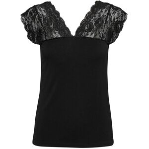 Culture Cupoppy Lace Top XXL Black XXL Culture Cupoppy Lace Top XXL Black XXL