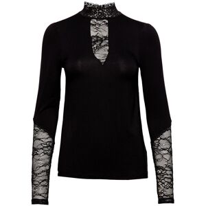 Culture Cupoppy Lace Blouse M Black M Culture Cupoppy Lace Blouse M Black M