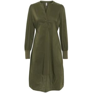 Culture Cuantoinett Rib Dress XXL Green XXL Culture Cuantoinett Rib Dress XXL Green XXL