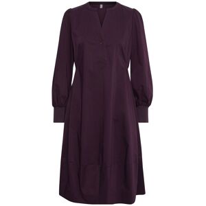 Culture Cuantoinett Rib Dress XS Burgundy XS Culture Cuantoinett Rib Dress XS Burgundy XS