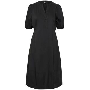 Culture Cuantoinett Ss Placket Dress XXL Black XXL Culture Cuantoinett Ss Placket Dress XXL Black XXL