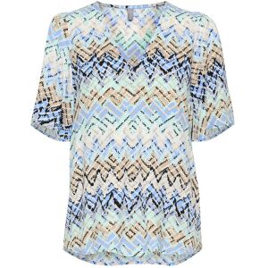 Culture Cukendall Ss Blouse XS Blue XS Culture Cukendall Ss Blouse XS Blue XS