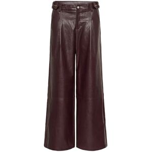 Culture Culilli Pu Pants 36 Burgundy 36 Culture Culilli Pu Pants 36 Burgundy 36