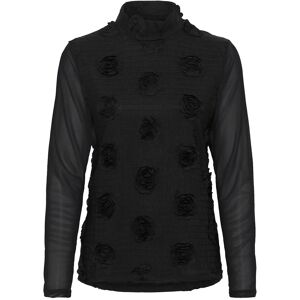 Culture Cumascha Mesh Blouse S Black S Culture Cumascha Mesh Blouse S Black S