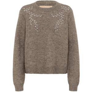 Culture Cuosana Kimmy Bling Pullover XL Beige XL Culture Cuosana Kimmy Bling Pullover XL Beige XL