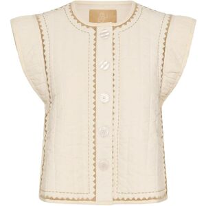 Culture Cuberglind Embroidery Waistcoat S Cream S Culture Cuberglind Embroidery Waistcoat S Cream S