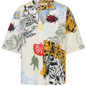 Culture Cuashmo Olena Ss Blouse L Patterned L Culture Cuashmo Olena Ss Blouse L Patterned L