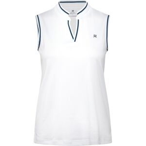 Daily Sports Round Neck Sl Polo Shirt S White S Daily Sports Round Neck Sl Polo Shirt S White S