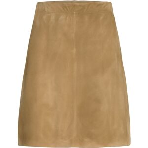 Dante6 D6Vixen Suede Mini Skirt S Beige S Dante6 D6Vixen Suede Mini Skirt S Beige S