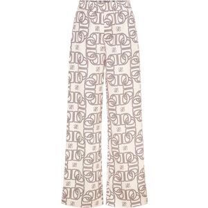 Dante6 -Teo Logo Printed Wide Leg Pants 36 Patterned 36 Dante6 -Teo Logo Printed Wide Leg Pants 36 Patterned 36