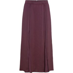 Dante6 -Mirage Flowy Satin Skirt 34 Burgundy 34 Dante6 -Mirage Flowy Satin Skirt 34 Burgundy 34