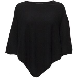 Davida Cashmere Triangle Poncho ONE SIZE Black ONE SIZE Davida Cashmere Triangle Poncho ONE SIZE Black ONE SIZE