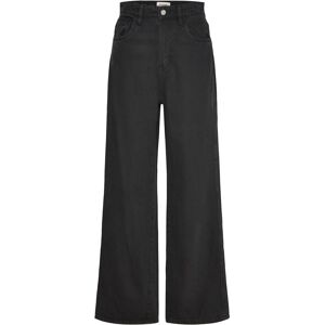 Pro-Ject Dpwhigh Rise Wide Leg Jeans W30 Black W30 Pro-Ject Dpwhigh Rise Wide Leg Jeans W30 Black W30