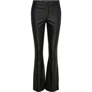 DEPECHE Allisondep Rw Flare Leather Pants 36 Black 36 DEPECHE Allisondep Rw Flare Leather Pants 36 Black 36