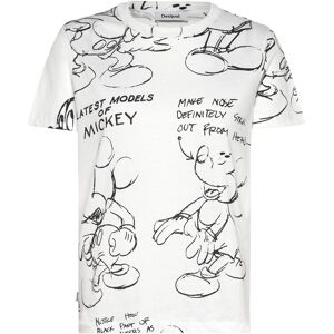 Desigual Mickey Sketch XS White XS Desigual Mickey Sketch XS White XS