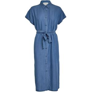 DESIRES Dselaina Lyocell Shirt Dress 38 Blue 38 DESIRES Dselaina Lyocell Shirt Dress 38 Blue 38