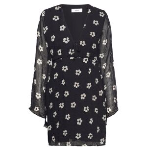 Envii Enearth Ls Dress Aop 7004 XS Black XS Envii Enearth Ls Dress Aop 7004 XS Black XS