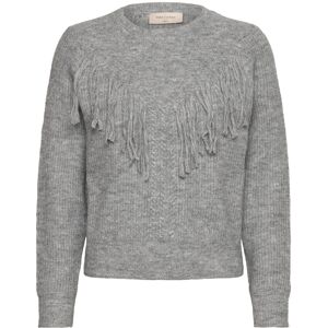 FREE/QUENT Fqfringe-Pullover L Grey L FREE/QUENT Fqfringe-Pullover L Grey L