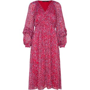 French Connection Amy Calista Midi Dress 36 Red 36 French Connection Amy Calista Midi Dress 36 Red 36