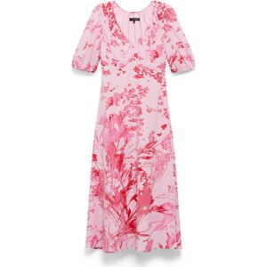 French Connection Isla Odette Twist Neck Tea Drs 36 Pink 36 French Connection Isla Odette Twist Neck Tea Drs 36 Pink 36