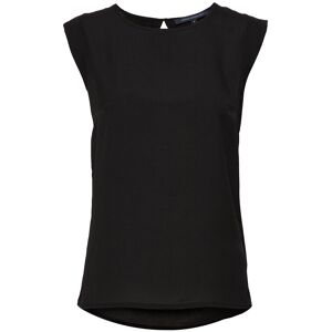 French Connection Polly Plains Cappedtee S Black S French Connection Polly Plains Cappedtee S Black S