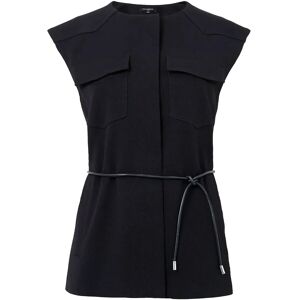 French Connection Clover Tie Waistcoat 40 Black 40 French Connection Clover Tie Waistcoat 40 Black 40