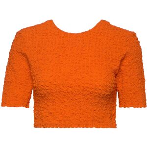 Ganni Cotton Poplin 34 Orange 34 Ganni Cotton Poplin 34 Orange 34
