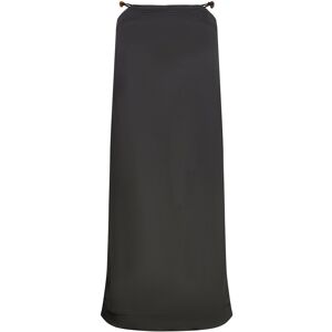 Ganni Double Satin Maxi Skirt 38 Black 38 Ganni Double Satin Maxi Skirt 38 Black 38