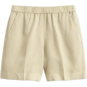 Gant Linen Blend Pull On Shorts 36 Beige 36 Gant Linen Blend Pull On Shorts 36 Beige 36