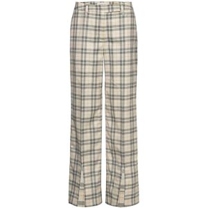 Gant Low Rise Straight Checked Pants 38 Beige 38 Gant Low Rise Straight Checked Pants 38 Beige 38