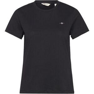 Gant Reg Shield Ss T-Shirt XS Black XS Gant Reg Shield Ss T-Shirt XS Black XS