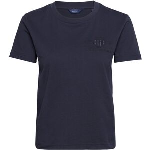 Gant Reg Tonal Shield Ss T-Shirt L Navy L Gant Reg Tonal Shield Ss T-Shirt L Navy L