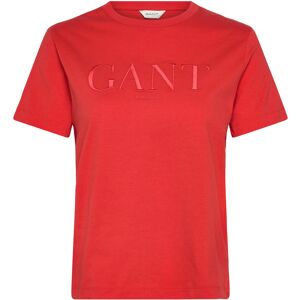 Gant Reg Tonal Graphic Ss T-Shirt XS Red XS Gant Reg Tonal Graphic Ss T-Shirt XS Red XS