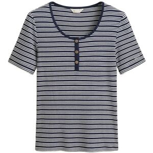 Gant Slim Ribbed Ss Henley Top XS Navy XS Gant Slim Ribbed Ss Henley Top XS Navy XS
