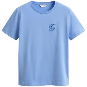 Gant Reg Script Ss T-Shirt S Blue S Gant Reg Script Ss T-Shirt S Blue S