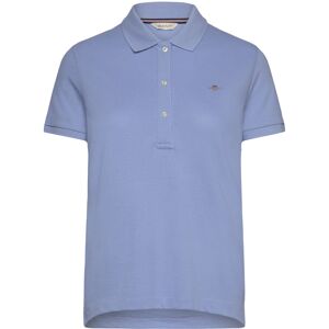 Gant Reg Shield Logo Ss Pique L Blue L Gant Reg Shield Logo Ss Pique L Blue L