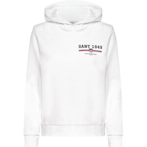 Gant Reg Graphic Hoodie S White S Gant Reg Graphic Hoodie S White S