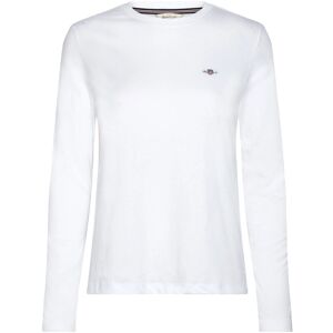 Gant Reg Shield Logo Ls T-Shirt XXXL White XXXL Gant Reg Shield Logo Ls T-Shirt XXXL White XXXL